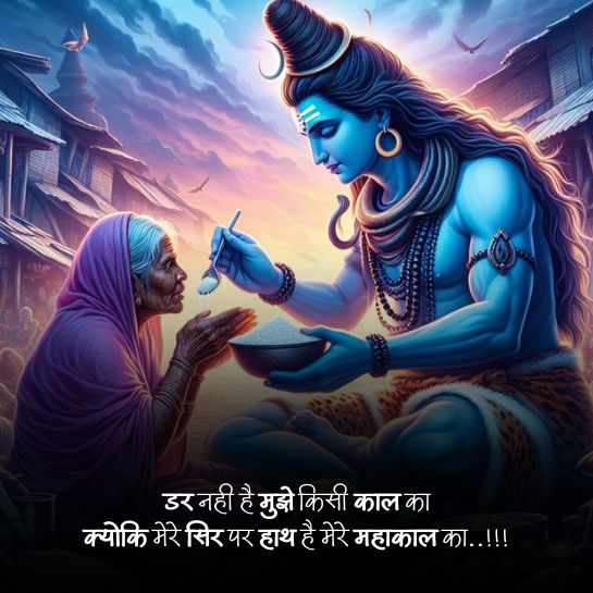 Mahakal par love status