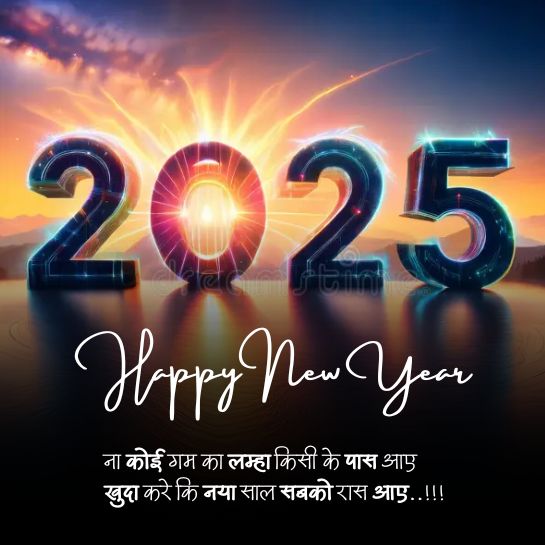 Happy new year shayari