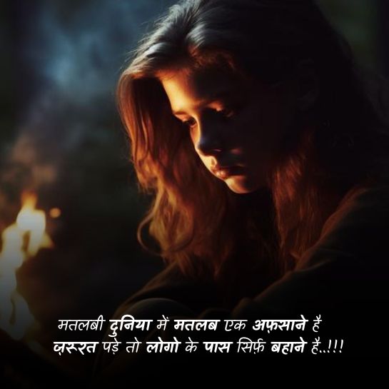 Alone shayari